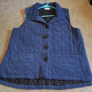 Habitat Designer Blue Courdroy Vest